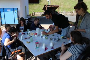 Mednarodna izmenjava Kreativnost skozi prostor in čas v Vrtičah