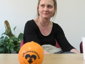 Obisk Ninne Kozorog iz Humanitarčka