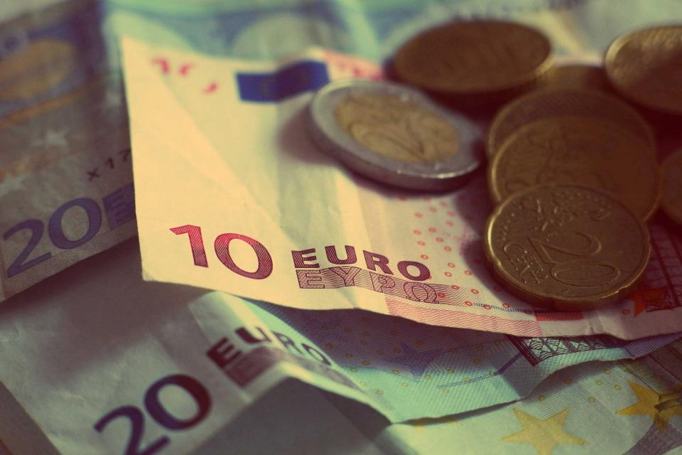 Različni evro bankovci