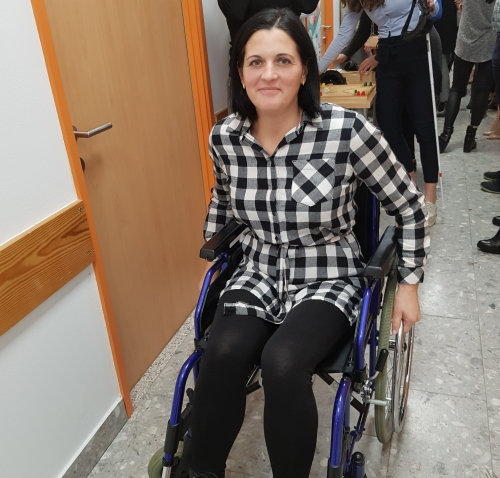 Vožnja z invalidskim vozičkom
