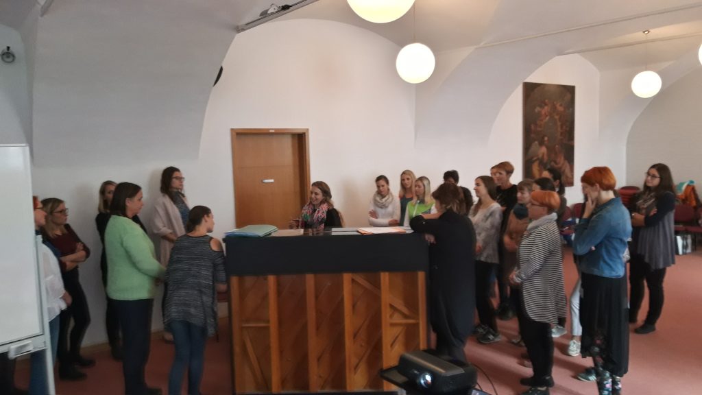 Uspešno sodelovanje na usposabljanju Z glasbo v pravljični svet in nazaj