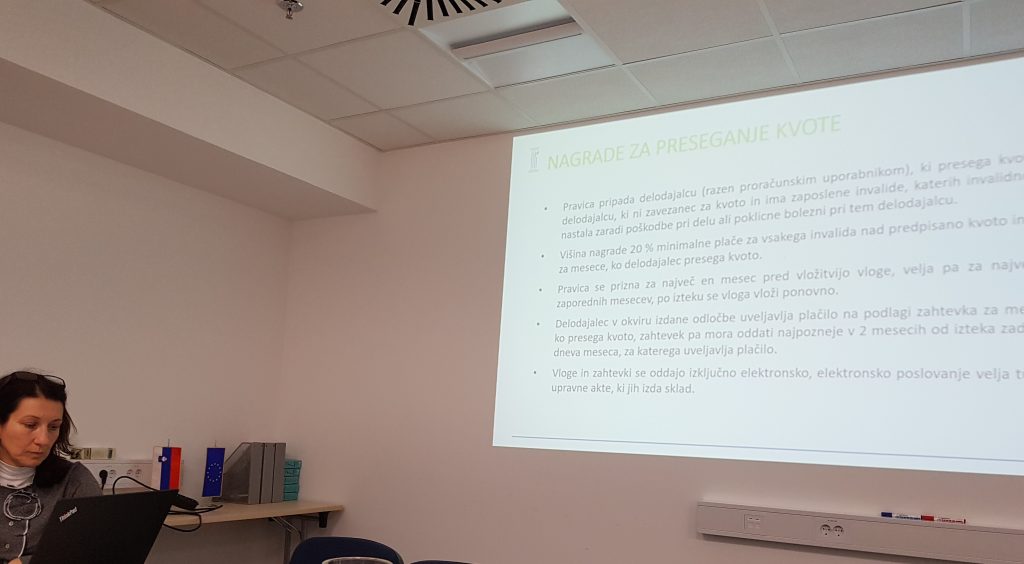 Na Invalidskem skladu smo se poučili o spodbudah pri zaposlovanju