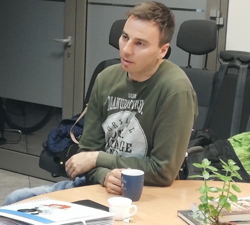 Avtor knjige Lev Rogi najde srečo, g. Igor Plohl