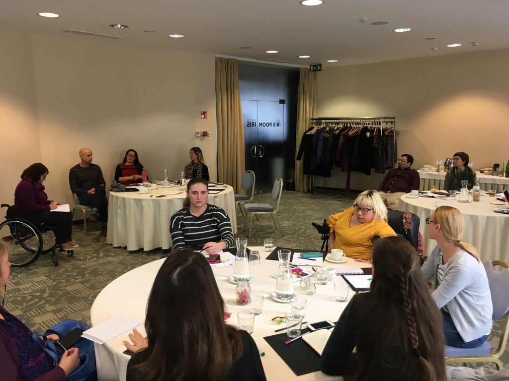 Sodelavki DŠIS sodelujeta pri pripravi predlogov za bolj vključujoče evropske mladinske programe