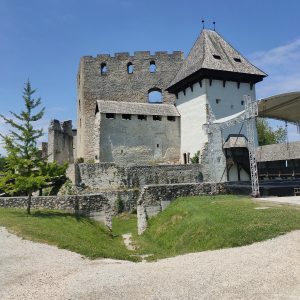 Del stavbe celjskega gradu