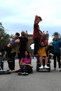Plesna predstava v Barceloni