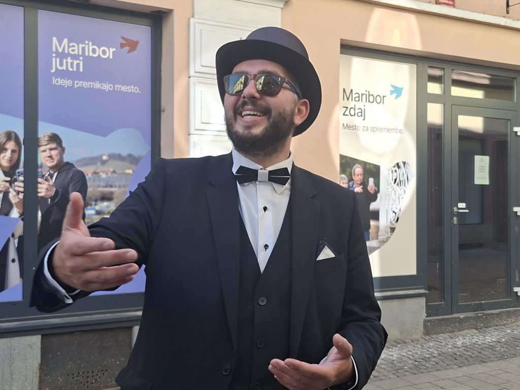 Zabaven in zanimiv sprehod po Mariboru z vodičem Juretom Goležem